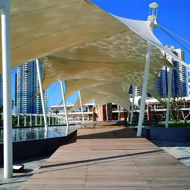 栖霞市膜结构景观棚