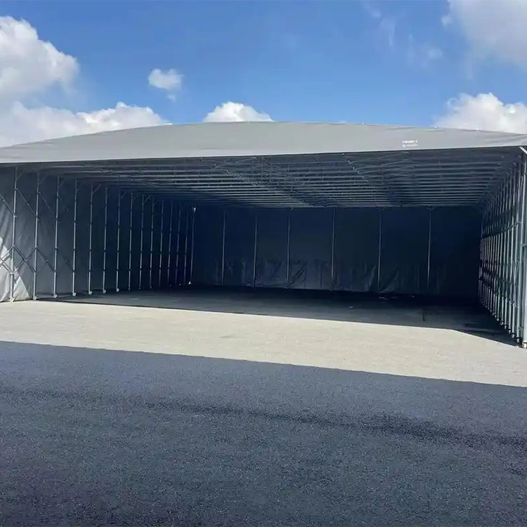 栖霞市电动/移动推拉棚