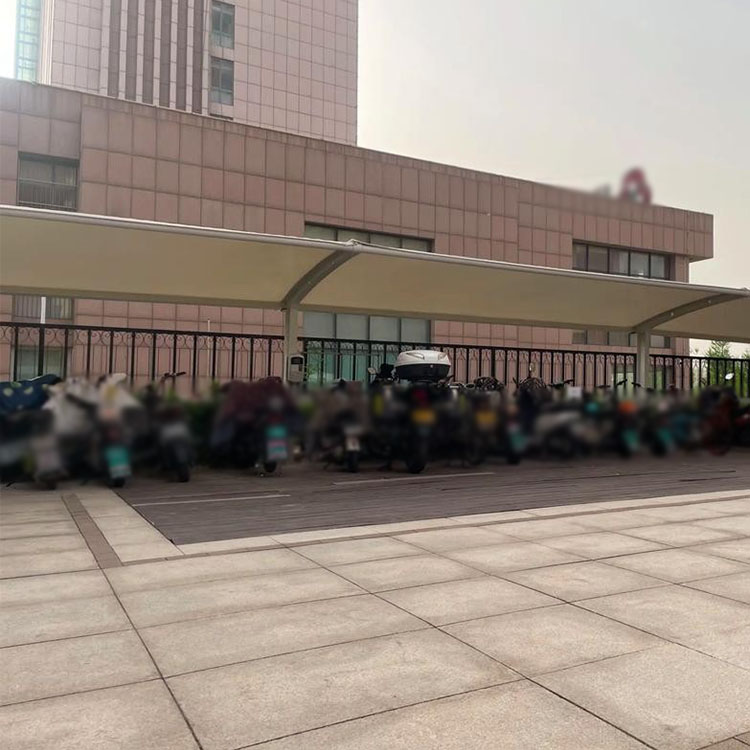 栖霞市膜结构电动车棚